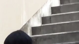 Public Piss Party - Amateur Babe Fondles Herself Outdoors