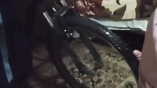 Bike Sexual Anal Adventure - Two Hunks Raw Fucking Outdoors