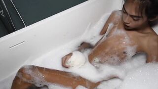 Thailand's Hottest FemBoy - Blow Job & Bath Time Fun With Client