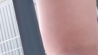 Redheaded Babe Engaged In Solo Play - Peeing And Masturbating