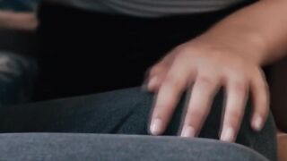 Petite Hottie Gives Her Lover A Blow Job For Payment - POV BJ
