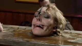 Public Humiliation - BDSM Bondage Maiden Submissive Faceslapping & Spanking