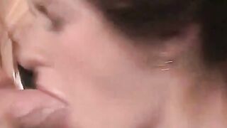 Amature Babe Gives Hardcore Blowjob & Rides Big Dick POV - Sexy Brunette Teen Fucked Raw