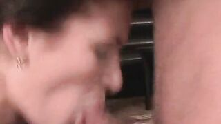 Amature Babe Gives Hardcore Blowjob & Rides Big Dick POV - Sexy Brunette Teen Fucked Raw