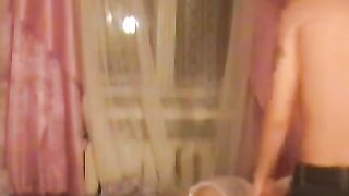 Point-Of View Blow Job Action - Sexy Brunette Babe Sucks And Swallows