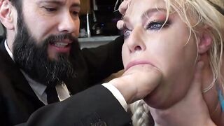 3way Thriller! Big Boobs Blonde Babes Share A Hunk In Hardcore Action