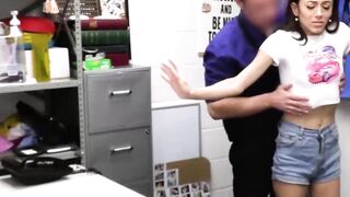 Violette Sparkles - Missionary Fuck With Security Officer Marvelous