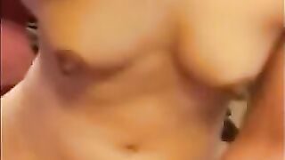 Amateurs Share Passionate Intimate Moments With Shiny Silver Doubldong