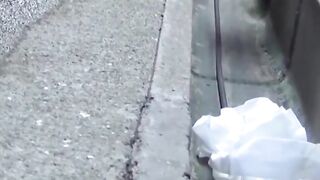 Hairy Bush Asian Girls Outdoor Orgy - Close-up Peeing Compilation