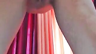 Teasing Up Close - Sexy Brunette Babe Lives Cam Life