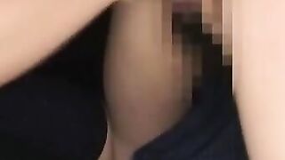 Asian Teenage Cutie Rides A Monster-Sized Dick In POV