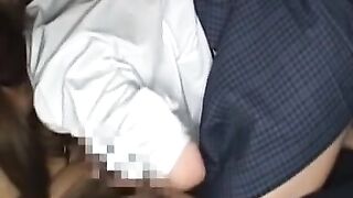 Asian Teenage Cutie Rides A Monster-Sized Dick In POV