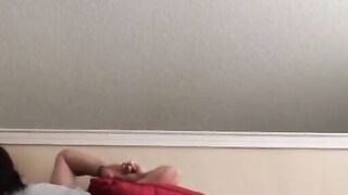 Amateur Couple Sharing Intimate Moments In Bed
