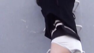 Outdoor Peeping Tom's Delight - Busty Babes Exposed In Public