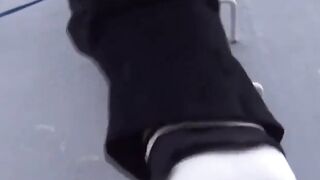 Outdoor Peeping Tom's Delight - Busty Babes Exposed In Public