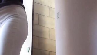 Piss-Filled Cups #2 - Hot Asian Girl Filling Her Panties With Golden Pees