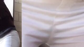 Piss-Filled Cups #2 - Hot Asian Girl Filling Her Panties With Golden Pees