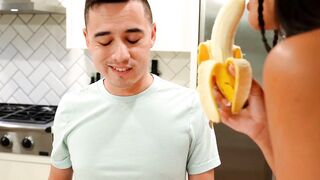Teen Step-Sister's Hairless Pussies Gets A Hardcore Banging By Stepbrother