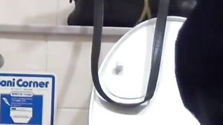TeensUp - college girl's Secret Pleasure In Public Bathroom Stalls