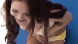 Stunning JAV Bombshell - Piss Play in Bathroom Solo