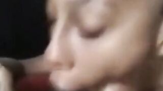 Black On White BBW Threesome - Big Dick Pov Bj