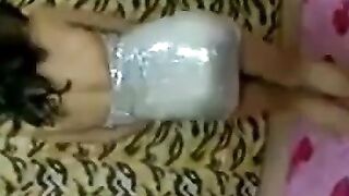 Erotic Dance Sensation - Hot MILF in Eggplant Lingerie Shakes Her Ass