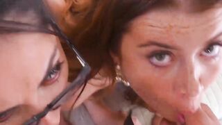 Friends With Benefits - Blowjob Party with MILF Stars Madison Wilde & Stella Luxxx