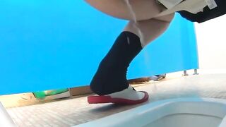 Public Peeing #2 - Hot Asian Girl With Big Boobs Flaunts Her Wet Body