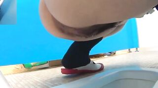 Public Peeing #2 - Hot Asian Girl With Big Boobs Flaunts Her Wet Body