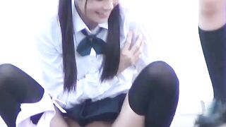 Kinky Ride Along - Pee Break For A Naughty Passenger In Japan