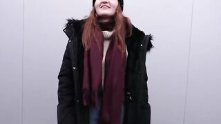 Flextastic German Cutie Oliva Westsun Gets Picked up & Banged Raw in Public