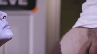 Big Boob Busty Milf Pegs Scientist in Ghostly Experiment