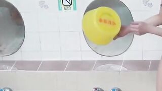 Group Shower Party - Steamy Hot Water Fun With Naughty Asian Girls