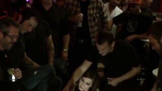 Public-Poolside Sexcapade! BDSM Dominatrix Roughly Uses Slave's Ass For Her Pleasure