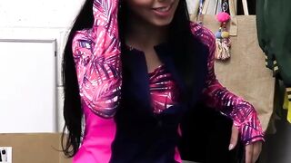 Nasty Girl Next Door - Rough Sex with Security Officer & Big Dick
