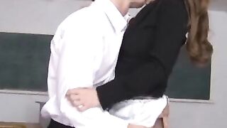 Asian college girl Gets A Lesson In Pleasure From Her Teacher