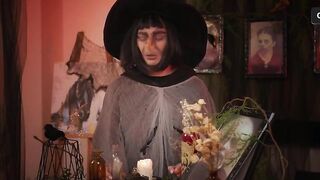 Busty Old Hag Fucked Hard - Big Boobs MILF Rides A Monster Dick And Swallows His Load