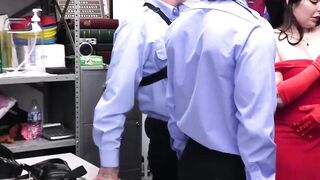 Thieves GangBangs - Officer's Daughter Gets A Rough Lesson