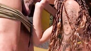 Poolside Sexual Adventure with Trainer - Hot Blonde Teacher Fucks Student