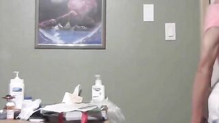 Sexy Crossdresser Dances & Masturbates In Lingerie - HD