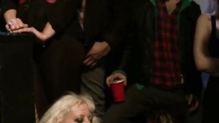 Public Orgy with Sex-Starved Vixens