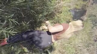 Farm Girl Fucks Her Way To The Top - Amateur Farmgirl Rides A Big Dick