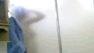 Mexican Aunty Maria's Shower Spying Adventure