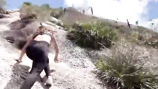 Camping Adventure - Unprotected Sex with Hot Brazilian Girl (Portuguese)