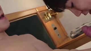 Asian Couple Enjoys Intense Anal Sex With A Huge Load Of Sperm On Ass