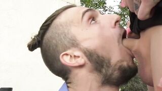 Bubble Butt Transgender Riding Big Dick While Face-Fucking