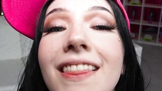 BritneyDutch - Surprise Birthday Blowjob & Facial For Her Boyfriend's Big Day