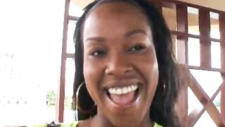 Black Amateur Babe Gets Her Pussy Stretched By A Big Black Dick