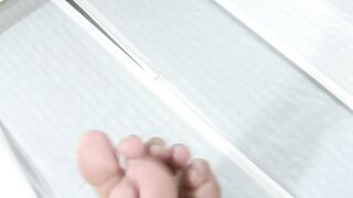 Foot Fetish Goddess - Footjob Heaven With Hot Blonde Babe