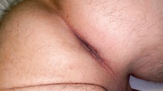 pov Play with his Asshole and fellatio with Cum into
